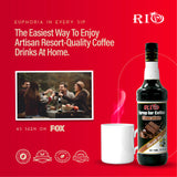 RIO Chocolate Coffee Syrup, Barista-Grade Chocolate Syrup For Coffee, Perfect For Lattes & Macchiatos, Flavoring for Hot & Iced Drinks, Non-GMO, 700ml