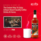 RIO Cinnamon Syrup For Coffee, Barista-Grade Cinnamon Coffee Syrup for Lattes & Macchiatos, Flavoring for Hot & Iced Drinks, Non-GMO, 700ml