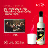 RIO French Vanillla Syrup For Coffee , Barista-Grade French Vanillla Coffee Syrup for Lattes & Macchiatos, Flavoring for Hot & Iced Drinks, Non-GMO, 700ml