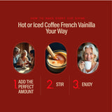 RIO French Vanillla Syrup For Coffee , Barista-Grade French Vanillla Coffee Syrup for Lattes & Macchiatos, Flavoring for Hot & Iced Drinks, Non-GMO, 700ml