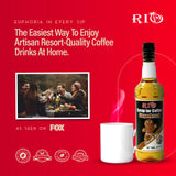 RIO Gingerbread Syrup, Barista-Grade Gingerbread Coffee Syrup for Lattes & Macchiatos, Flavoring for Hot & Iced Drinks, Non-GMO, 700ml