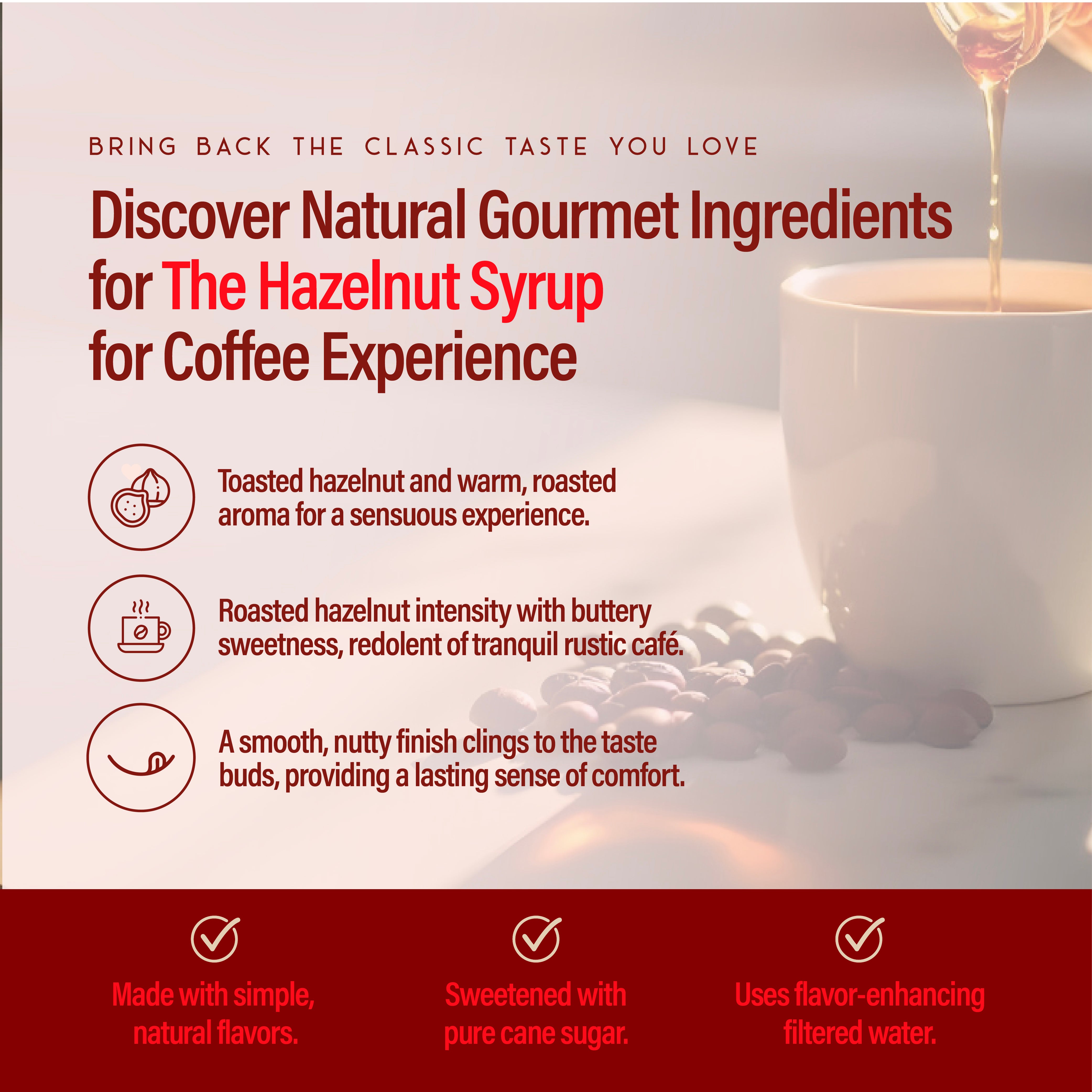 RIO Hazelnut Syrup For Coffee, Barista-Grade Hazelnut Coffee Syrup for Lattes & Macchiatos, Flavoring for Hot & Iced Drinks, Non-GMO, 700ml RIO Hazelnut Syrup For Coffee, Barista-Grade Hazelnut Coffee Syrup for Lattes & Macchiatos, Flavoring for Hot & Iced Drinks, Non-GMO, 700ml