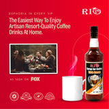 RIO Irish Cream Syrup for Coffee, Barista-Grade Irish Cream Coffee Syrup for Lattes & Macchiatos, Flavoring for Hot & Iced Drinks, Non-GMO, 700ml