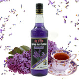 RIO Lavender Syrup For Coffee, Barista-Grade Lavender Coffee Syrup for Lattes & Macchiatos, Flavoring for Hot & Iced Drinks, Non-GMO, 700ml