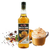 RIO Pumpkin Spice Syrup For Coffee, Barista-Grade Pumpkin Spice Coffee Syrup for Lattes & Macchiatos, Flavoring for Hot & Iced Drinks, Non-GMO, 700ml