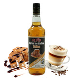 RIO Toffee Syrup, Barista-Grade Toffee Coffee Syrup for Lattes & Macchiatos, Flavoring for Hot & Iced Drinks, Non-GMO, 700ml