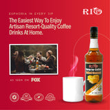 RIO Salted Caramel Cofee Syrup, Barista-Grade Salted Caramel For Cofee Perfect for Lattes & Macchiatos, For Hot & Iced Drinks, Non-GMO, 700ml
