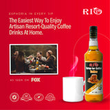 RIO Toffee Syrup, Barista-Grade Toffee Coffee Syrup for Lattes & Macchiatos, Flavoring for Hot & Iced Drinks, Non-GMO, 700ml