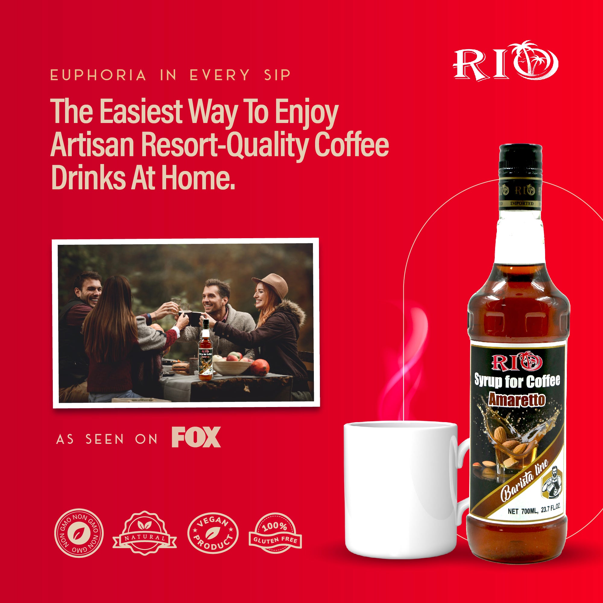 Amaretto Coffee Syrup