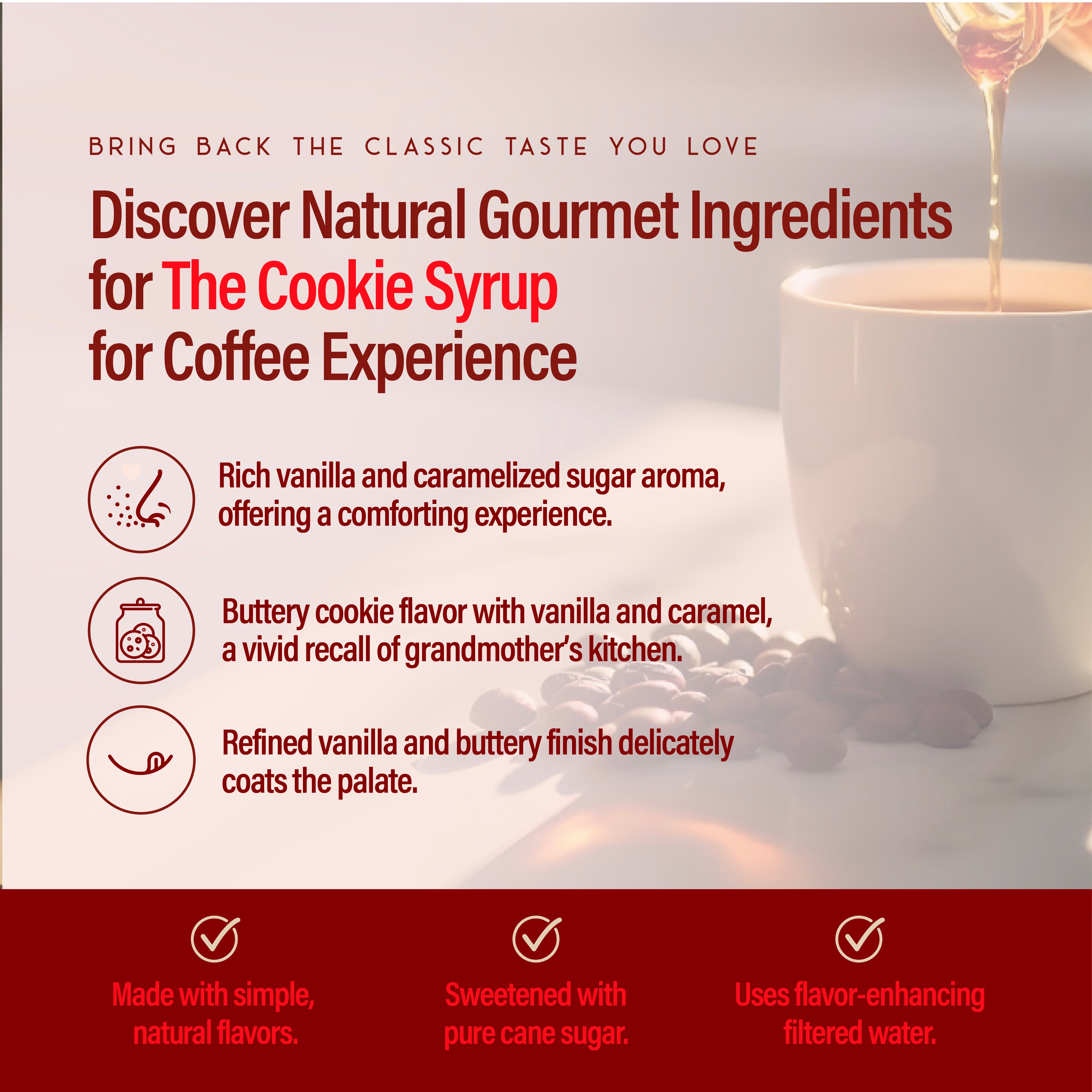 Cookies Coffee Syrup