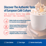 RIO Sugar Free Creme Brulee Syrup for Coffee – Zero Sugar, Barista-Grade Coffee Syrup for Lattes & Macchiatos,  Flavoring for Hot & Iced Drinks, 700ml