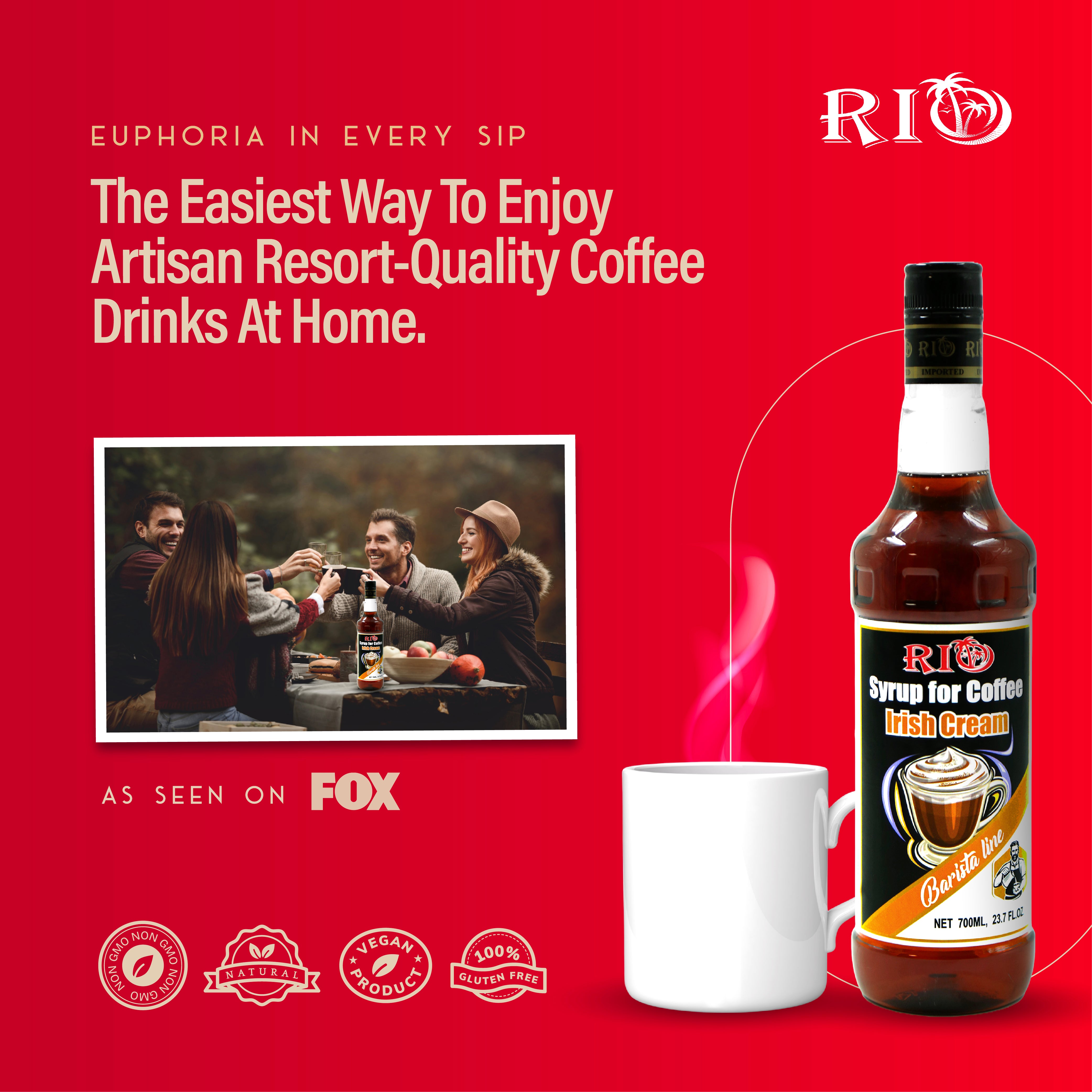 Irish Cream Coffee Syrup